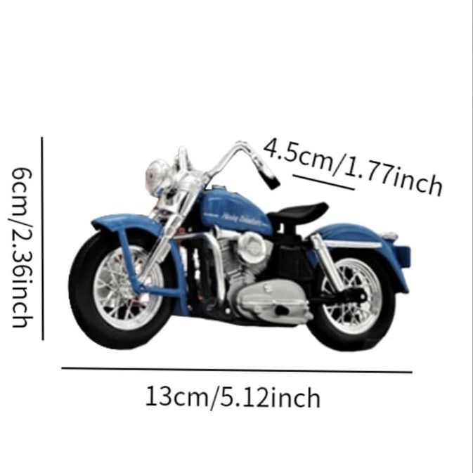Коллекционная модель мотоцикла Harley-Davidson 1952 K Model (Maisto, 1:18)
