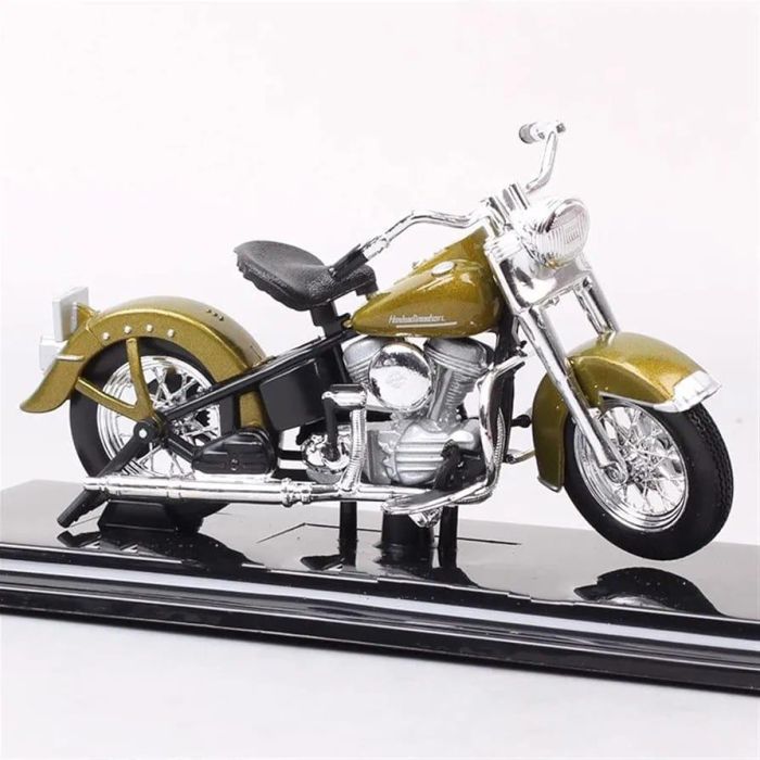 Коллекционная модель мотоцикла Harley-Davidson 1953 74FL Hydra-Glide (1:18) от Maisto