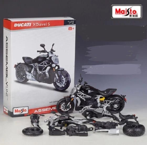 Сборный набор мотоцикла Ducati XDiavel S (1:12) от Maisto – серия Assembly Line
