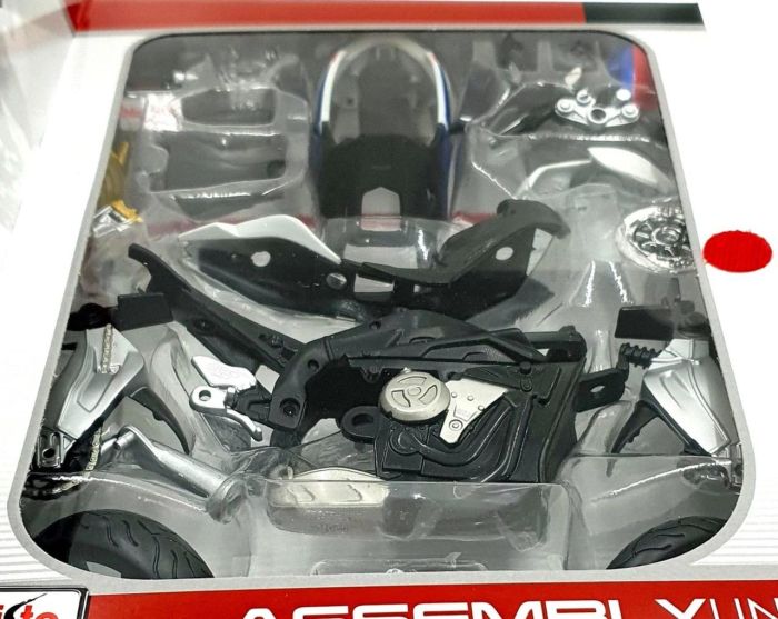 Сборная модель мотоцикла Maisto BMW S1000 RR (1:12) - Серия Assembly Line