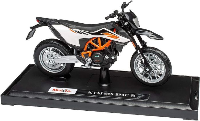Коллекционная модель мотоцикла KTM 690 SMC R (Масштаб 1:18) от Maisto