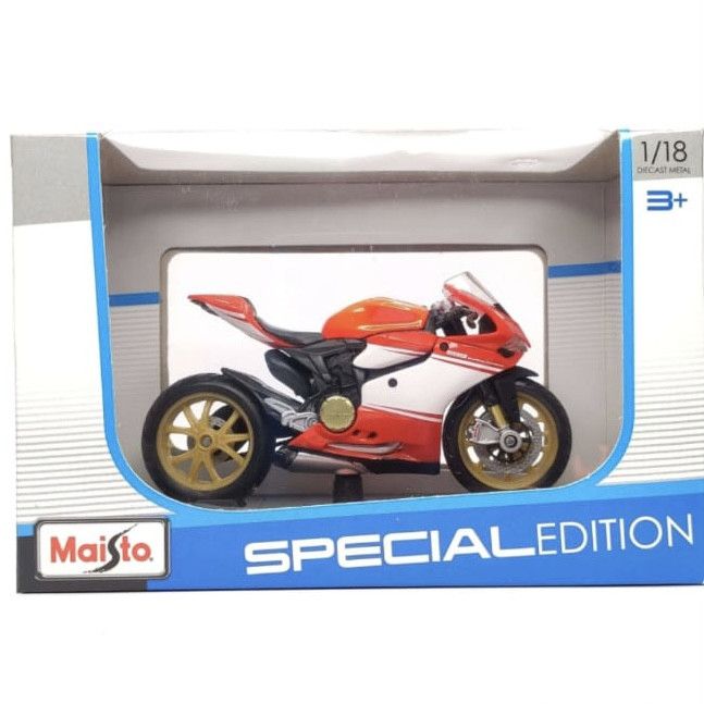 Коллекционная модель мотоцикла Maisto Ducati 1199 Superleggera (1:18)