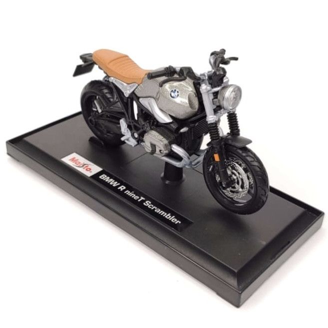 Коллекционная модель мотоцикла BMW R nineT Scrambler - Классика в масштабе 1:18