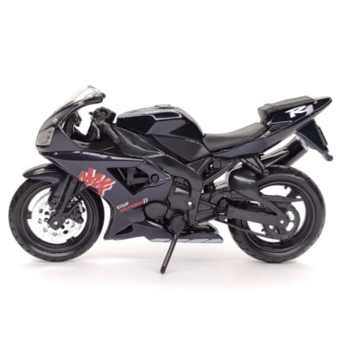 Коллекционная модель мотоцикла Yamaha YZF-R1 (Black Edition) - Масштаб 1:18