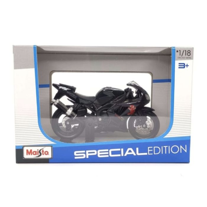 Коллекционная модель мотоцикла Yamaha YZF-R1 (Black Edition) - Масштаб 1:18