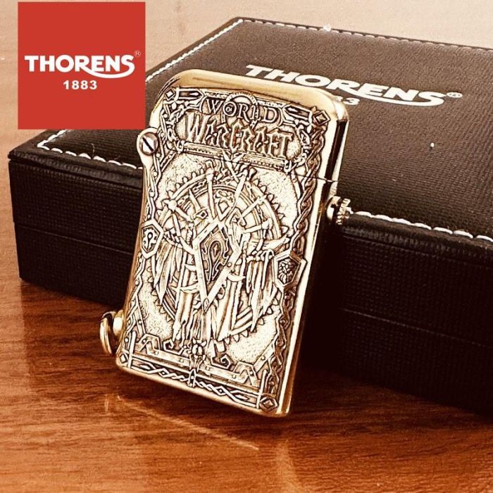 Бензиновая зажигалка Thorens: Серия World of Warcraft для фанатов легендарной вселенной World of Warcraft