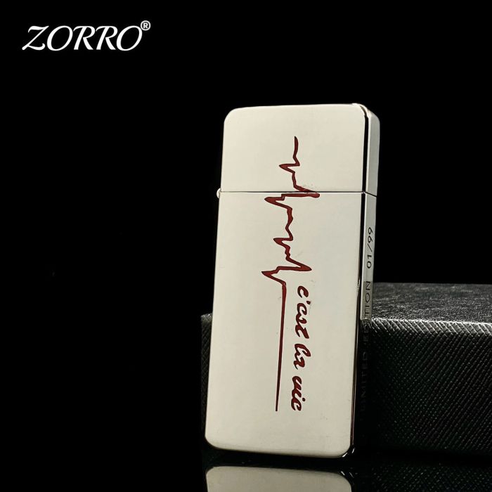 Эксклюзивная бензиновая зажигалка ZORRO «C'est la vie»( «Такая жизнь») Limited Edition