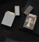 Газовая зажигалка Derui Premium со стильным крестом цвет графит