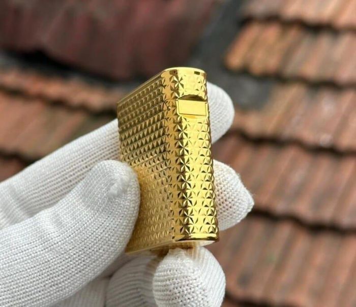 Элитная бензиновая зажигалка с сенсорным электроподжигом от звука и встряхивания
